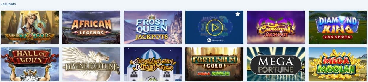 betshop casino jackpot